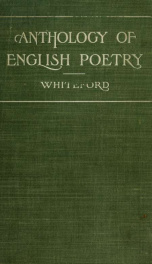 Anthology of English poetry;_cover