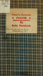 Penn'a-German poems_cover