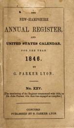 The New-Hampshire annual register, and United States calendar yr.1846_cover