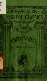 The merchant of Venice_cover