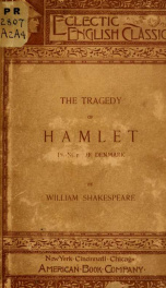 The tragedy of Hamlet, Prince of Denmark_cover