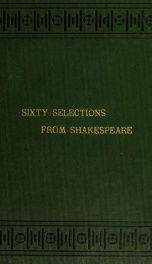 Sixty selections from Shakespeare_cover