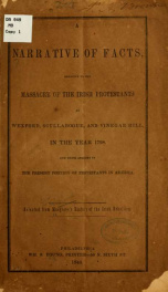 A narrative of facts, relative to the massacre of the Irish Protestants at Wexford, Scullabogue, and Vinegar Hill, in the year 1798_cover