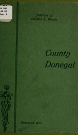 Address of Charles L. Brown ... County Donegal_cover