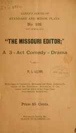 The Missouri editor .._cover