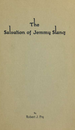 The salvation of Jemmy Slang .._cover