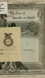 The case of Smythe vs. Smith .._cover