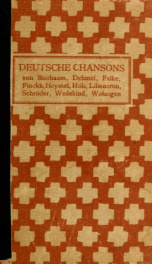 Deutsche Chansons_cover