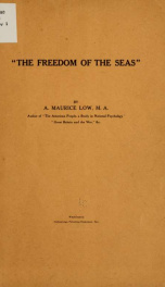 "The freedom of the seas"_cover