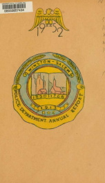 Annual report [serial] 1952_cover