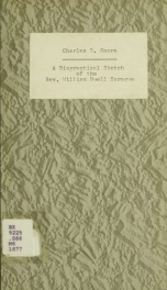 Biographical sketch of the Rev. William Buell Sprague, D.D., LL.D. [with genealogy]_cover