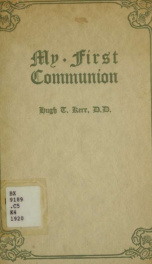 My first communion_cover