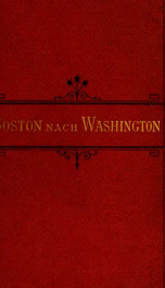 Boston nach Washington;_cover