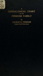 History of the Penrose family of Philadelphia_cover