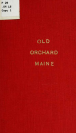Old Orchard, Maine. Pen and pencil sketches_cover