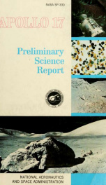 Apollo 17: preliminary science report_cover