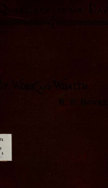 Of work and wealth; a summary of economics_cover