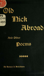 Old Nick abroad and other poems_cover
