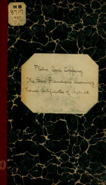 The San Francisco clearing house certificates of 1907-1908_cover