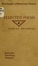 Select poems by Robert Browning and Elizabeth Barrett Browning_cover