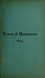 Annual reports of the Town of Boscawen, New Hampshire 1983_cover