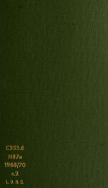 Report of the Adjutant General of the state of North Carolina [serial] 1968/1970_cover