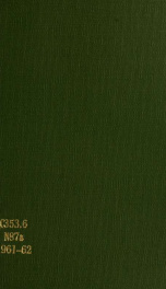 Report of the Adjutant General of the state of North Carolina [serial] 1961/1962_cover