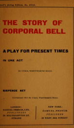 The story of Corporal Bell .._cover