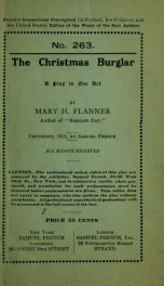 The Christmas burglar .._cover
