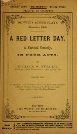 A red letter day .._cover
