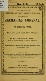 Zacharias' funeral .._cover