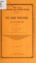 The sham professor .._cover