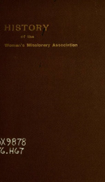 History of the Woman's missionary association of the United Brethren in Christ_cover