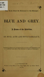 Blue and gray .._cover