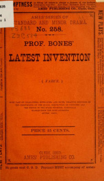 Prof. Bones' latest invention .._cover