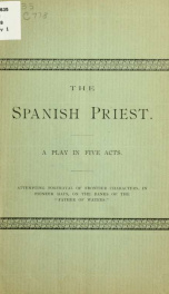 The Spanish priest ._cover