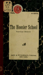 The Hoosier School .._cover