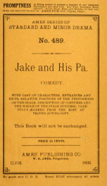 Jake and his Pa .._cover