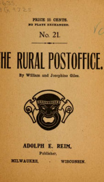 The rural postoffice .._cover