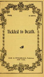 Tickled to death .._cover