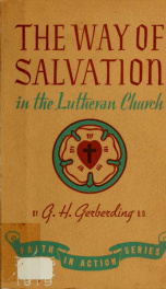 The way of salvation in the Lutheran Church_cover