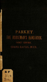 Parket, the horseman's hand-book_cover