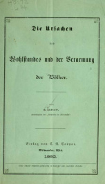 Die Ursachen des Wohlstandes und der Verarmung der Völker_cover