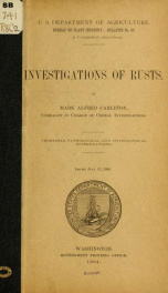 Investigations of rusts_cover