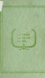 The tree, the olive, the oil in the Old and New world_cover