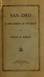 San-dro; a discussion of interest_cover