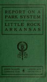 Report on a park system for Little Rock, Arkansas_cover