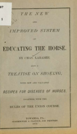 The new and improved system of educating the horse_cover