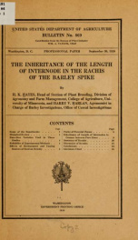 The inheritance of the length of internode in the rachis of the barley spike_cover