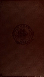 Golden anniversary celebration by the Plymouth Cordage Company in honor of Gideon Francis Holmes, Plymouth, Massachusetts, March twenty-seventh nineteen hundred and nine_cover